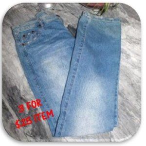 3 FOR $25 ITEM DISTRESSED JEANS